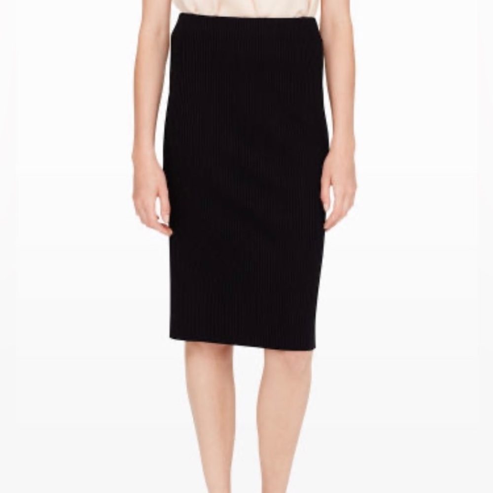 Club Monaco Ribbed Knit Tube Skirt Size M
